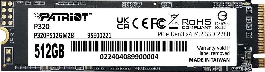 Patriot P320 512GB P320P512GM28