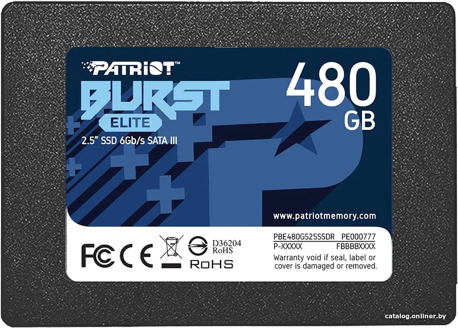 Patriot Burst Elite 480GB PBE480GS25SSD